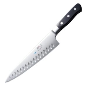 Mac Professional Gyuto Chef Knife with Dimple MTH-80 Black 20cm