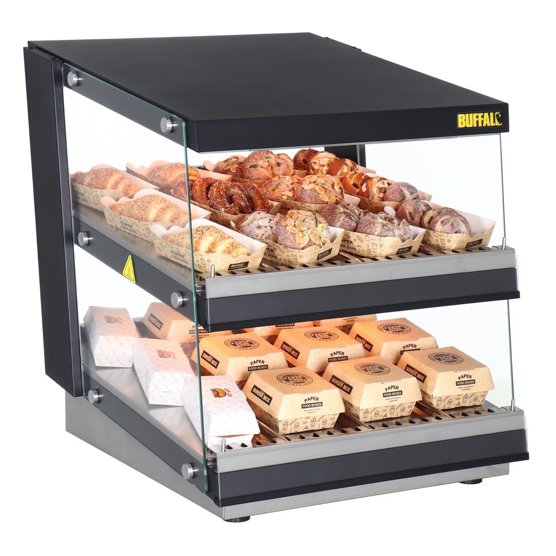 Buffalo Sloped Chute Food Warmer 2 Shelf - Image 8