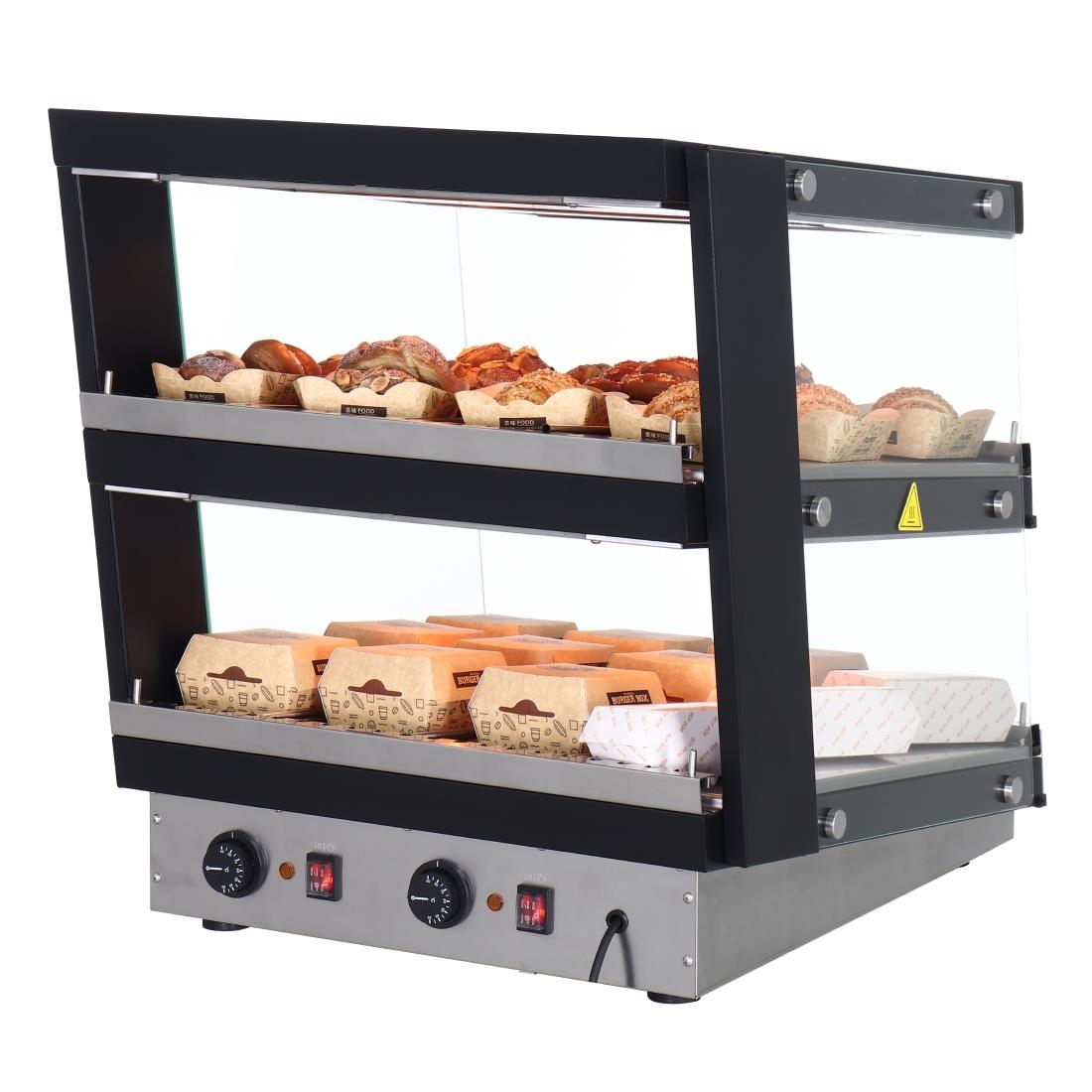 Buffalo Sloped Chute Food Warmer 2 Shelf - Image 9