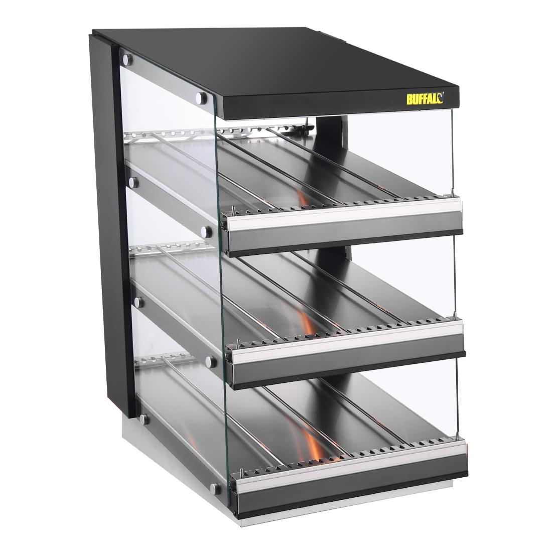 Buffalo Sloped Chute Food Warmer 3 Shelf - Image 3
