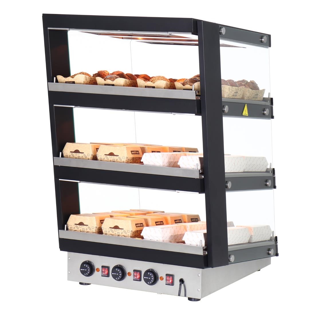 Buffalo Sloped Chute Food Warmer 3 Shelf - Image 9