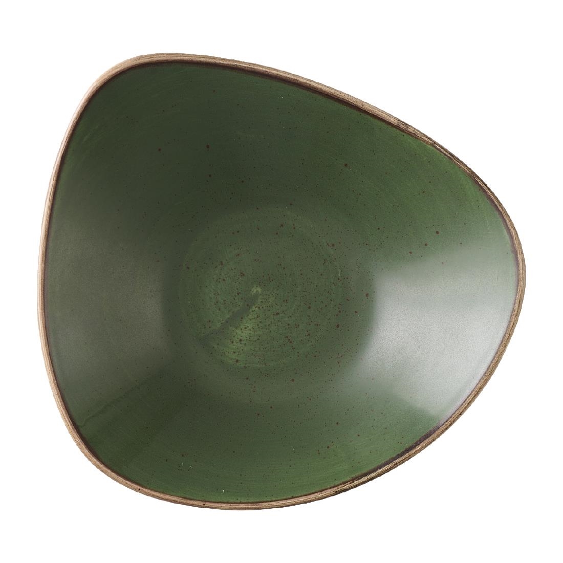 Churchill Stonecast Sorrel Green Lotus Bowls 152mm (12 Pack)