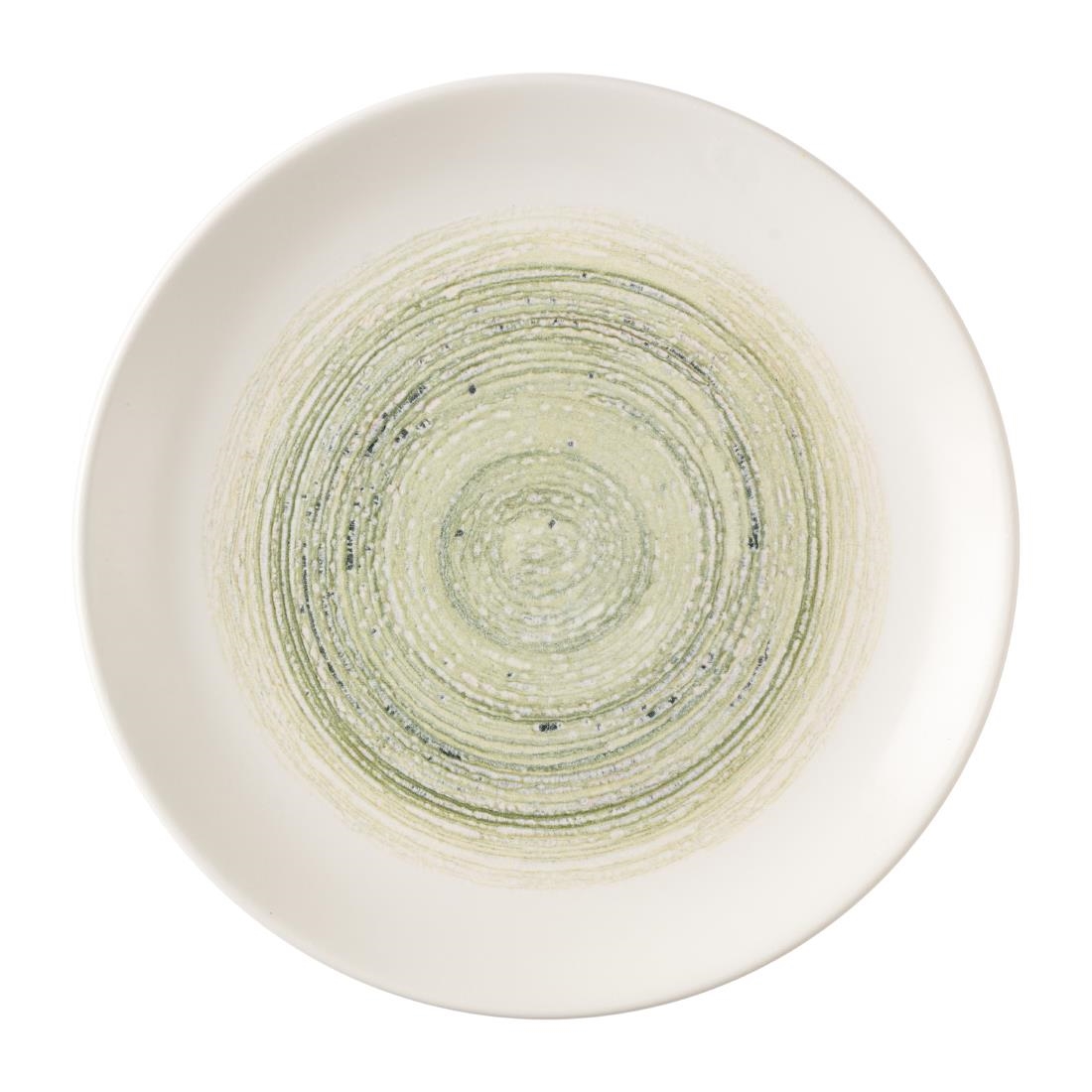 Churchill Elements Fern Evolve Coupe Plates 285mm (12 Pack)