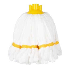 Jantex Microfibre Mop Head Yellow Stripe 150g