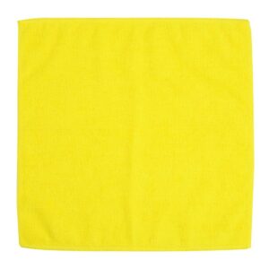 Jantex Microfibre Cloths Yellow (5 Pack)