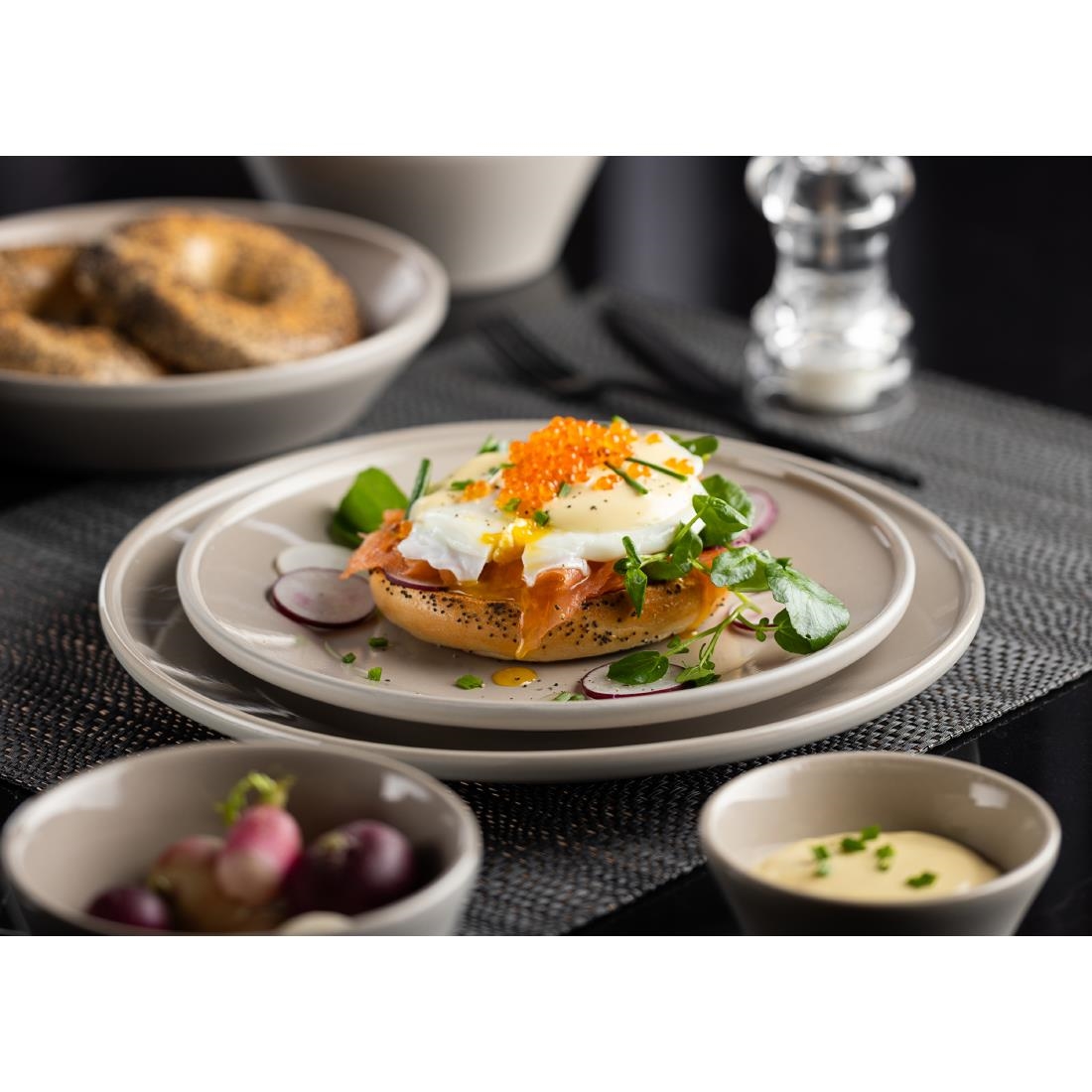 Utopia Core Dipping Pots Stone 95mm (12 Pack) - Image 3