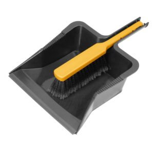 Jantex Heavy Duty Dustpan & Brush set