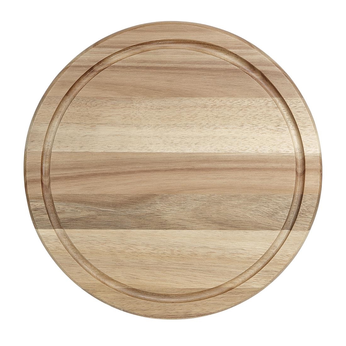 Olympia Round Acacia Wood Board for CS014 Dome 330x20mm - Image 6