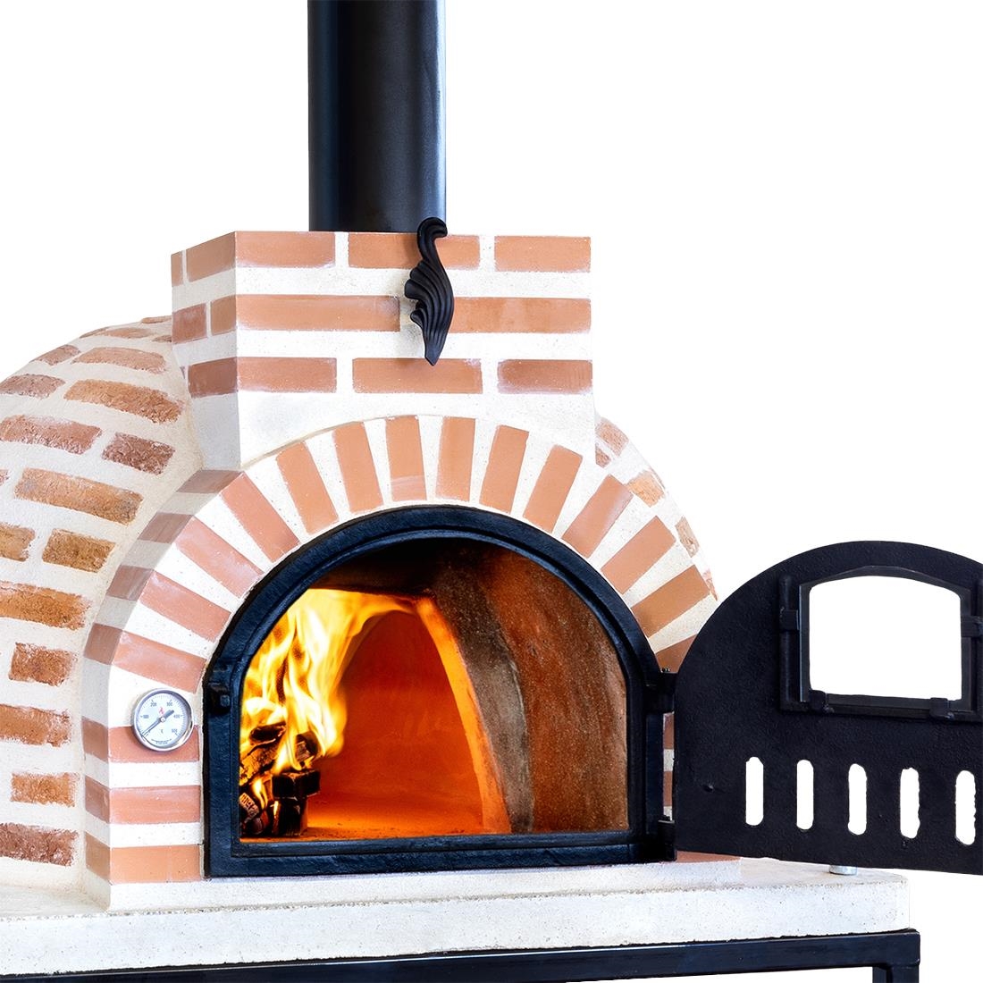 Fuego Brick 90 Wood Fired Pizza Oven - Image 3
