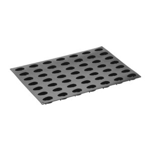 Pavoni Silicone Quenelle Tonda Mould 600x400mm