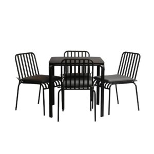 Tenby Outdoor Dining Set in Onyx (2 Dining Sets Pack)