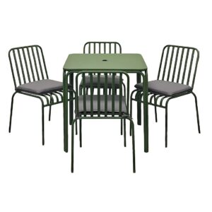 Tenby Outdoor Dining Set in Jade (2 Dining Sets Pack)
