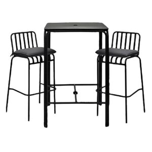 Tenby Outdoor Poseur Set in Onyx (2 Sets Pack)