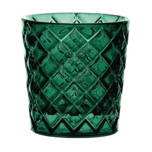 Utopia Criss Cross Green Nightlight Holders (12 Pack)