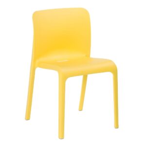 Origin POP Chair Sulfur Yellow 480x500x790mm (2 Pack)