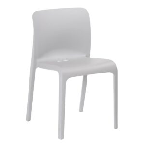 Origin POP Chair Signal Grey 480x500x790mm (2 Pack)