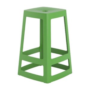 Origin Base Mid Stool May Green 430x430x650mm (2 Pack)