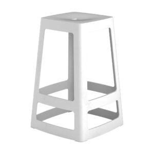 Origin Base Mid Stool Light Grey 430x430x560mm (2 Pack)