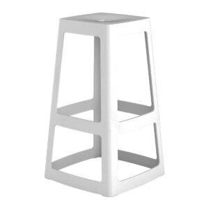 Origin Base High Stool Light Grey 450x450x750mm (2 Pack)