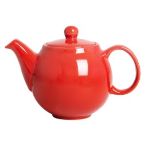 Olympia CafÃ© Teapot Red 450ml (2 Pack)