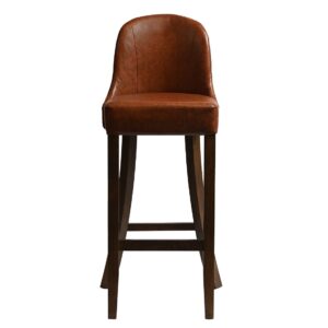 Kilsby Bar Chair in Vintage with Bison Tan Seat