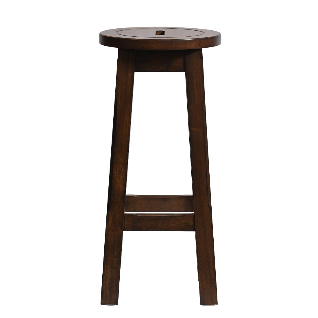 Wooden Top High Stool in Vintage (2 Pack)