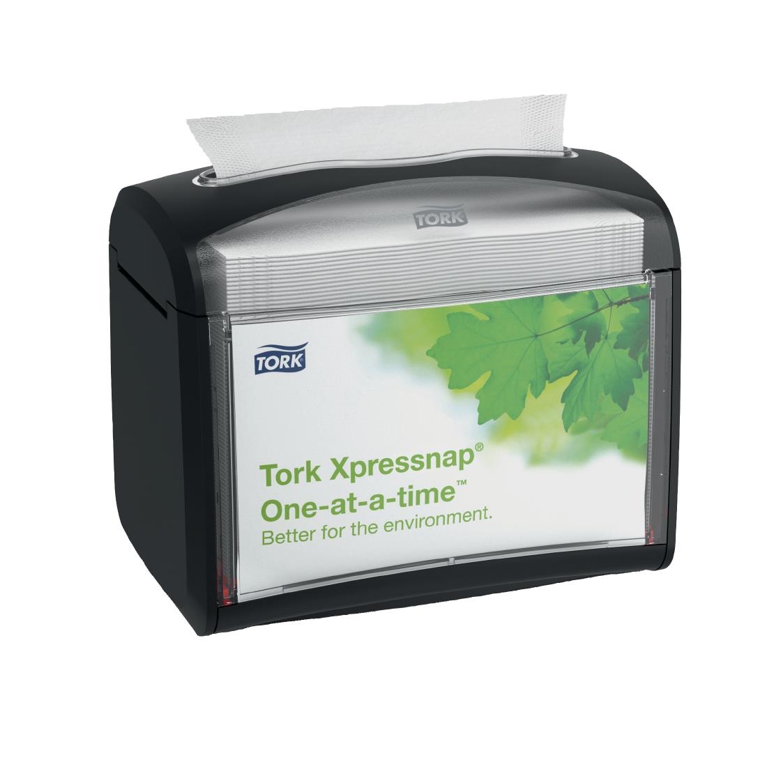 Tork Xpressnap Tabletop Napkin Dispenser Black - Image 3