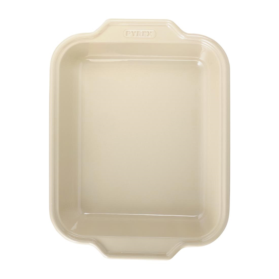 Pyrex Ceramic Rectangular Roasting Dish 370x280mm - Image 2