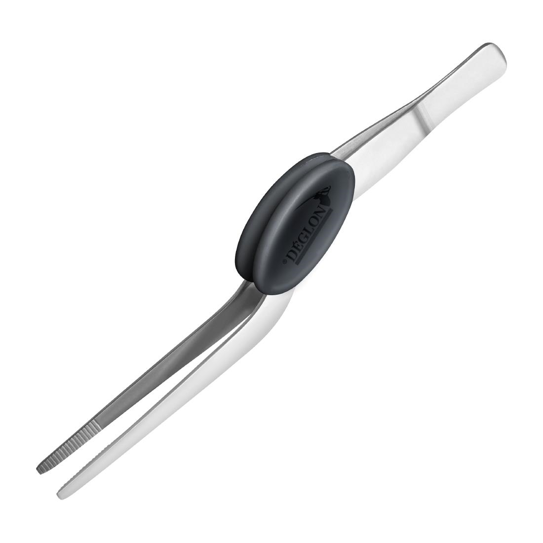 Deglon Precise Dressing Tweezers Bent 16cm