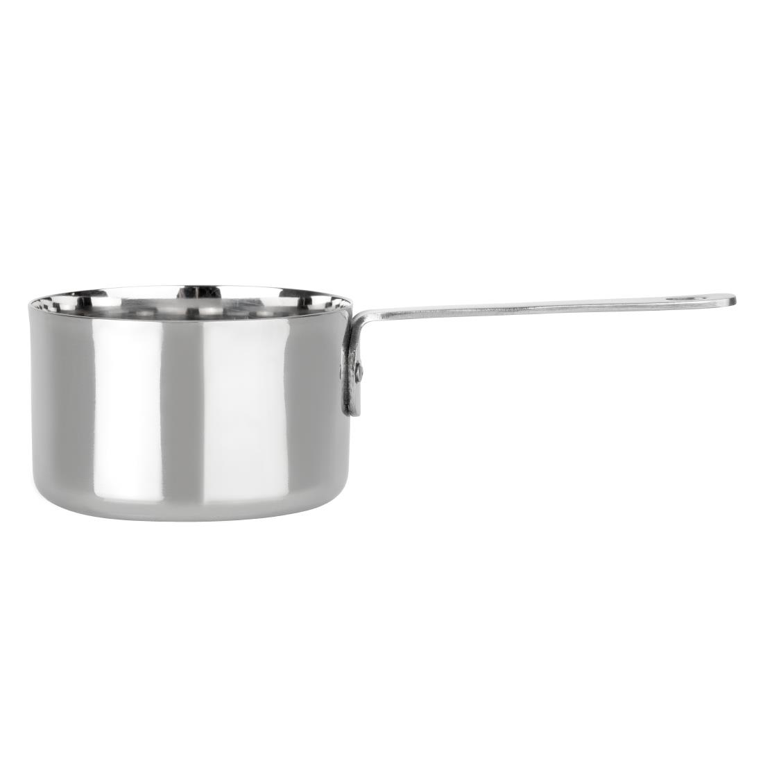 Olympia Table Presentation Stainless Steel Mini Sauce Pan 70x45mm - Image 2