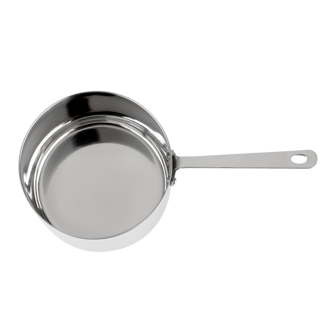 Olympia Table Presentation Mini Sauce Pan Stainless Steel 90x60mm - Image 4