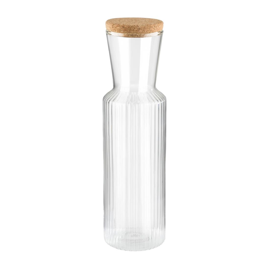 APS Lines Glass Carafe 0.9Ltr