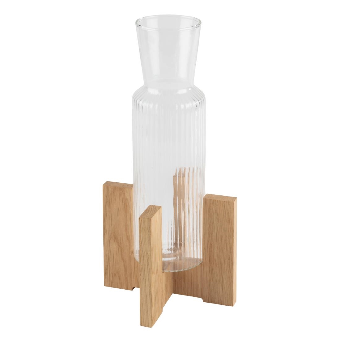 APS Pedestal For Glass Carafe Black 150x150x120mm - Image 2