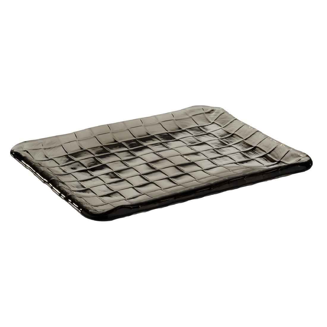APS Takashi Sushi Board French Grey Glass 230x180mm