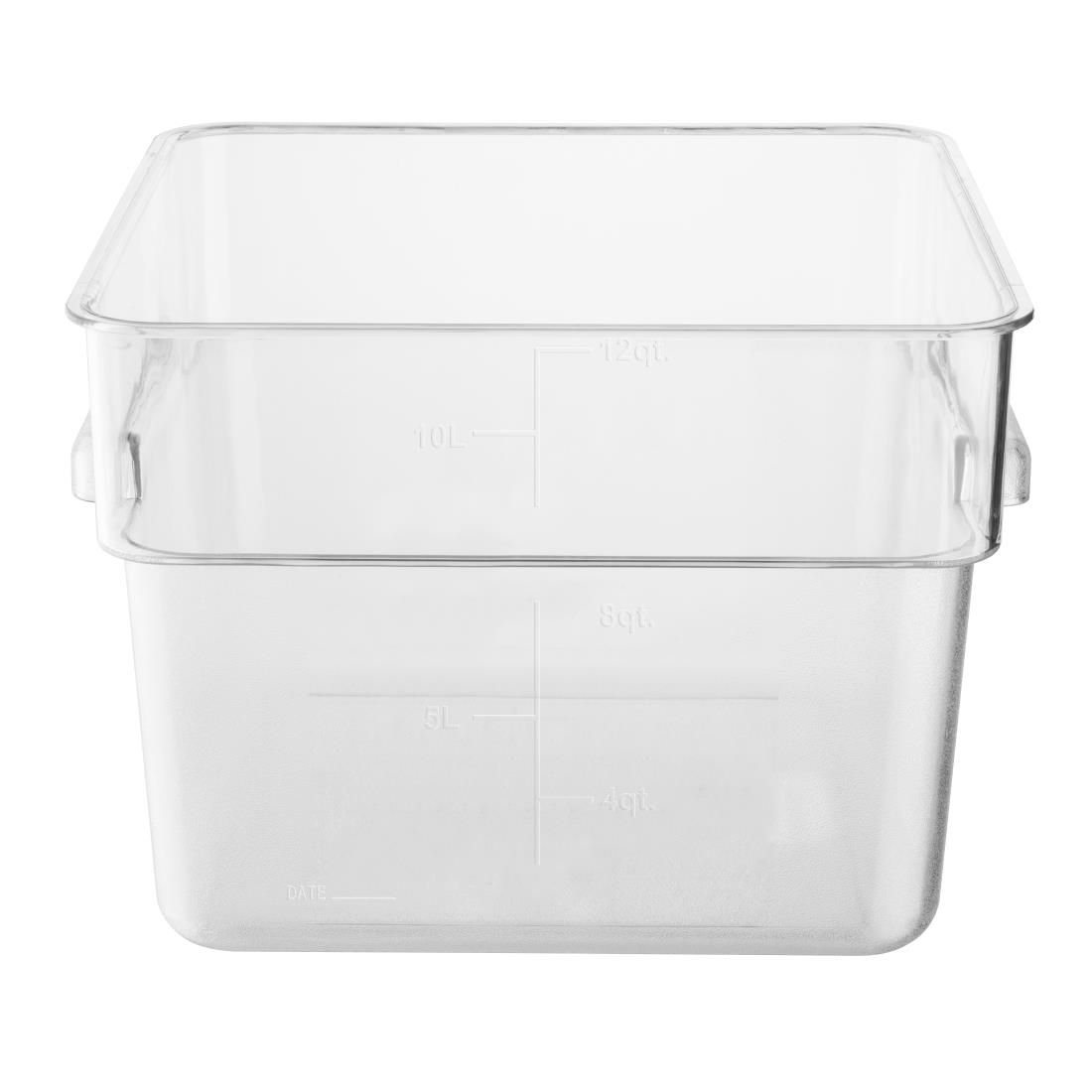 Hygiplas Polycarbonate Square Storage Container 10Ltr - Image 2