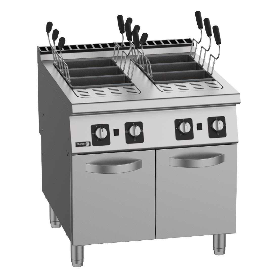 Fagor 900 Series Freestanding Double Well Gas Pasta Cooker CP-G910