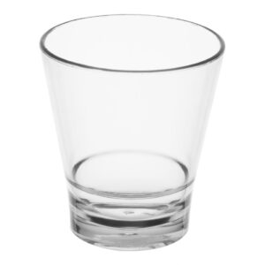 Olympia Kristallon Polycarbonate Stacking Tumblers - Clear 250ml (6 Pack)