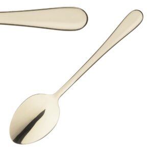 Olympia Buckingham Dessert Spoons Champagne Gold (12 Pack)