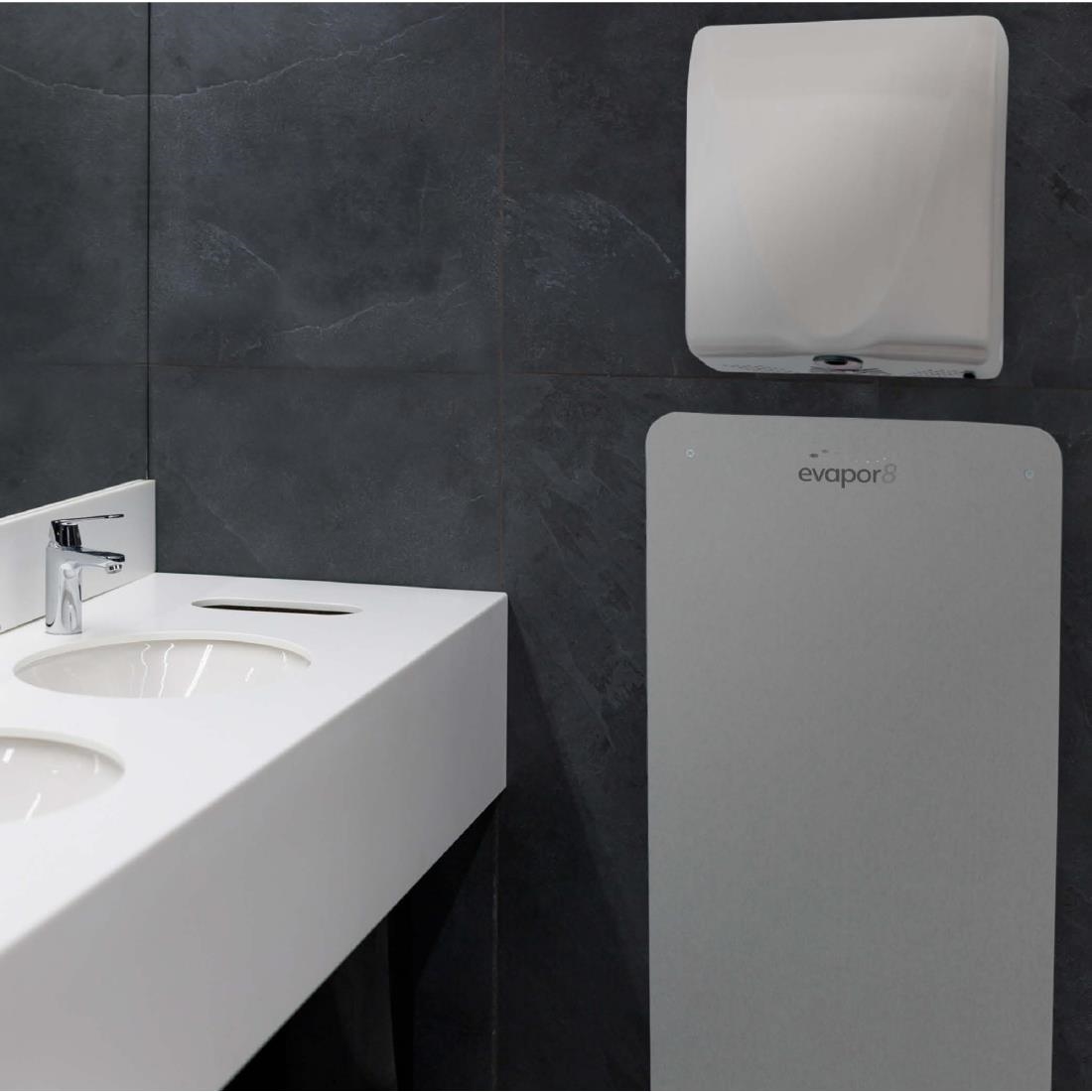 Evapor8 Splashback 800x400mm Plain Grey - Image 4