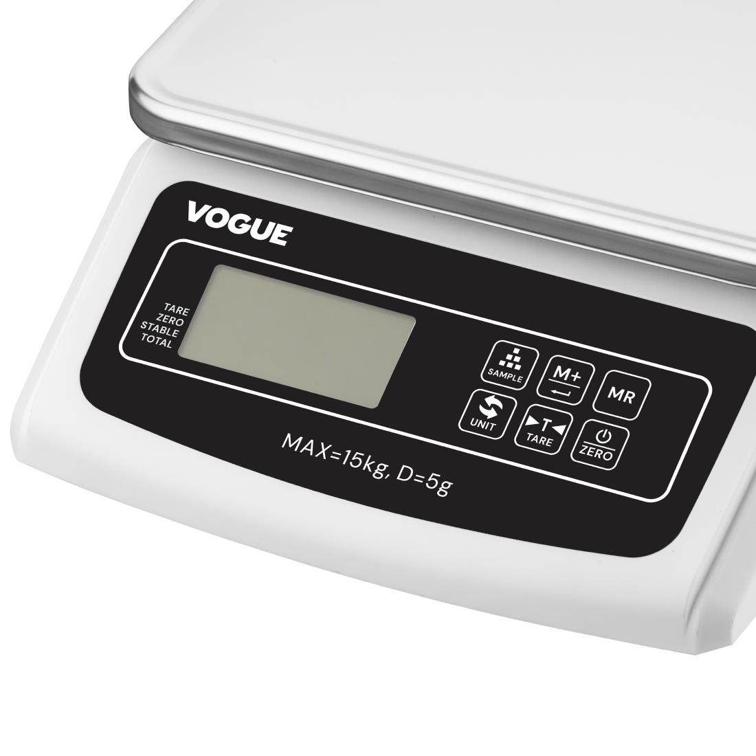 Vogue Electric Platform Scale 15kg - Image 3
