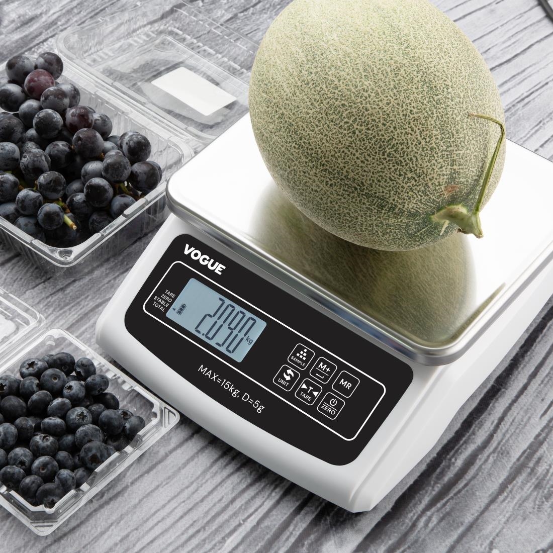 Vogue Electric Platform Scale 15kg - Image 6