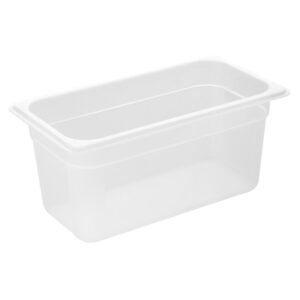 Nisbets Essentials Polypropylene 1/3 Gastronorm Container 150mm