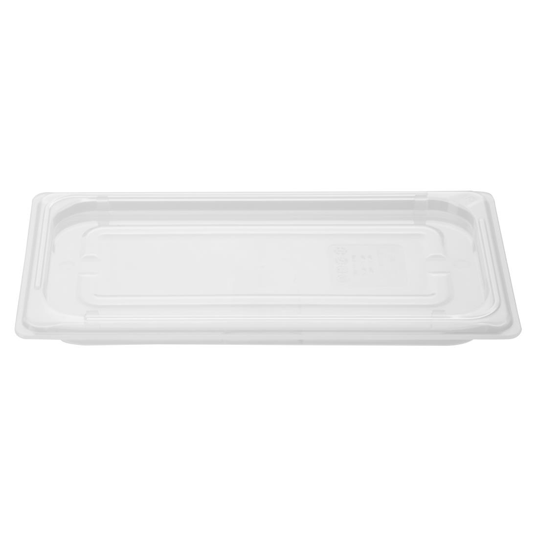 Nisbets Essentials Polypropylene Gastronorm Lid 1/3 - Image 2