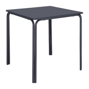 Bolero Adeline Steel Square Table 700mm Slate Blue