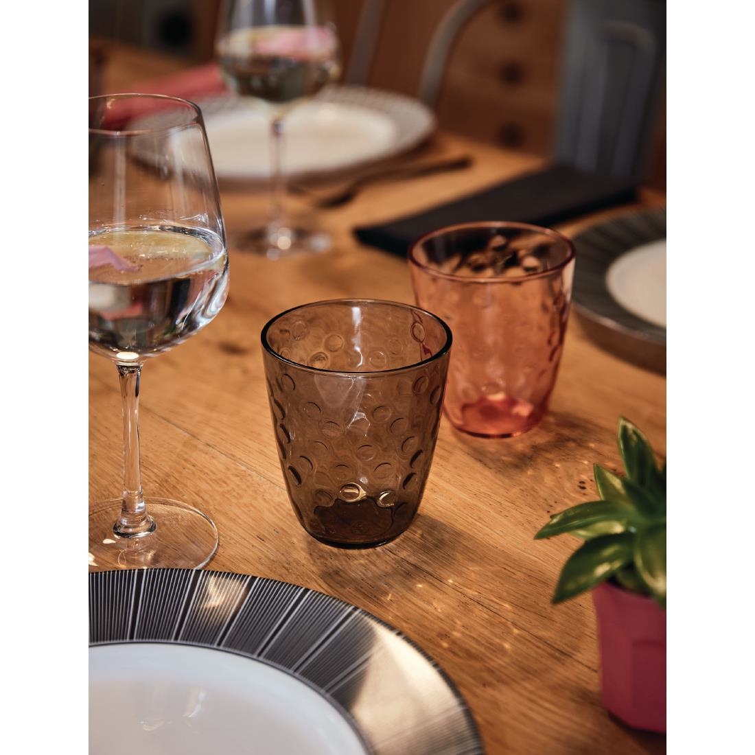 Luminarc Concepto Bulles Grey Tumblers 310ml (24 Pack) - Image 3