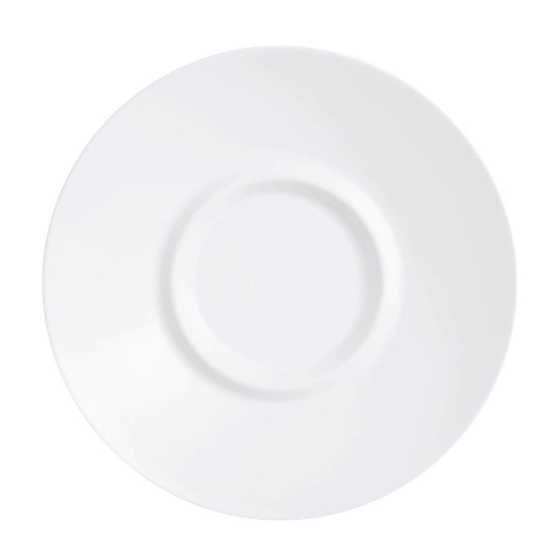 Arcoroc Intensity White Baril Saucers 120mm (24 Pack) - Image 2