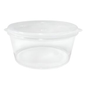 Fiesta Recyclable Portion Pots with Lids 25ml (50 Pack)