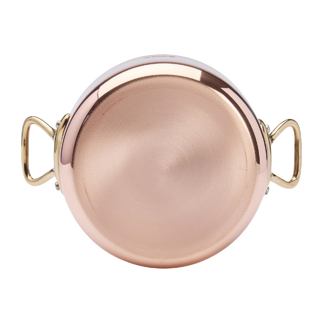De Buyer Inocuivre Round Stewpan with Lid Brass 16cm - Image 5