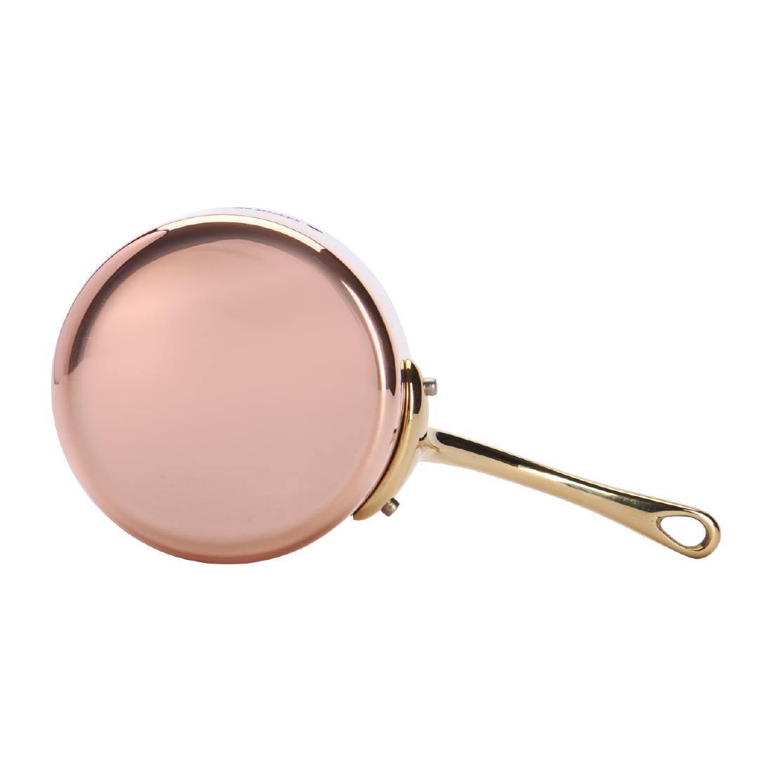 De Buyer Inocuivre Mini Sauce Pan with Lid Brass 9cm - Image 4