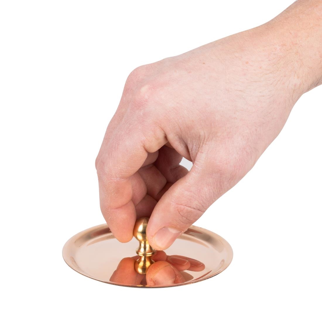 De Buyer Inocuivre Lid with Brass Handle 10cm - Image 5